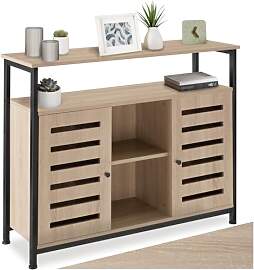 tectake® Industrial Sideboard Wohnzimmer, Kommode 