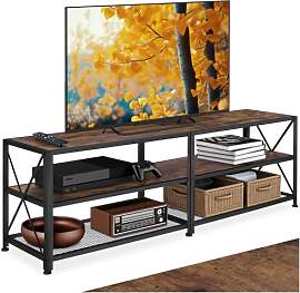 tectake® Industrial TV Lowboard, Fernsehschrank