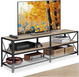 tectake® Industrial TV Lowboard, Fernsehschrank
