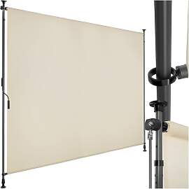 tectake® Klemmmarkise, Sichtschutz Markise Balkon 