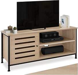 tectake® Lowboard, TV Schrank, Regal Kommode mit