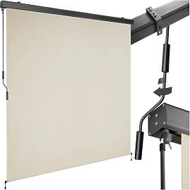 tectake® Markise, Senkrechtmarkise, Sonnenschutz