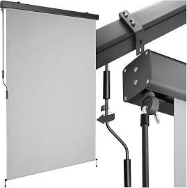 tectake® Markise, Senkrechtmarkise, Sonnenschutz