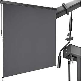 tectake® Markise, Senkrechtmarkise, Sonnenschutz