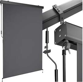 tectake® Markise, Senkrechtmarkise, Sonnenschutz