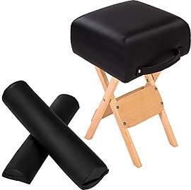 tectake® Massage Liege Zubehör Hocker mit