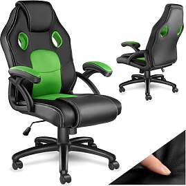 tectake® Racing Bürostuhl, Gaming Stuhl mit
