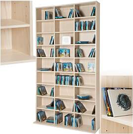 tectake Regal Aufbewahrung, offene Schrank Wand