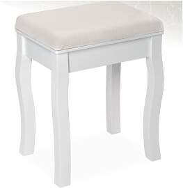 tectake® Schminkhocker, Schminktisch Stuhl,