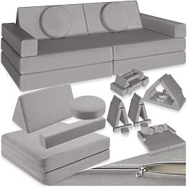 tectake® Spielsofa, Kindersofa klappbar,