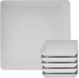 Tectsia Quadratische Pflanzen-Untersetzer, 30 cm,