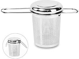 Tee-Ei, Edelstahl-Tee-Stee, feines Netzfilter,