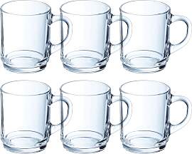 Teeglas MÄSER, transparent, H:9cm Ø:7cm, Glas,