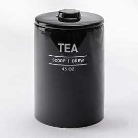 Teekanne 127 Cl Aus Keramik Yorts Schwarz - Sklum
