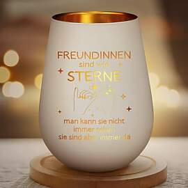 Teelichthalter Geschenke für Freundin -