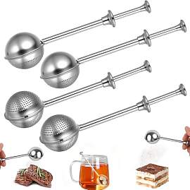 Teesieb für Losen Tee Sieb, Teezange Teaballs mit 