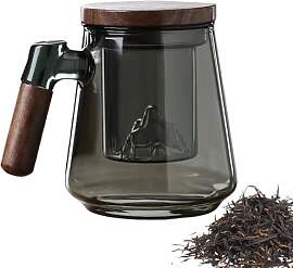 Teetasse Mit Deckel Und Sieb, Teebecher Aus