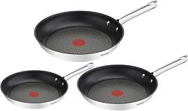 Tefal Duetto 3-teiliges Pfannenset 20,24 und 28