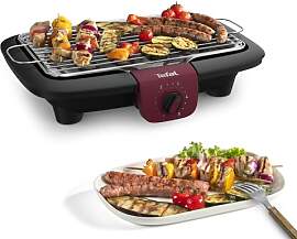 Tefal Easygrill Adjust Red Elektrogrill, 2300 Watt 