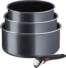 Tefal Ingenio XL Force 4-teiliges Kasserollenset,