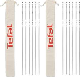 Tefal K185S7 6-teiliges Edelstahl-Spießset |