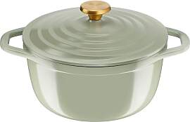 Tefal Schmortopf aus Aluminiumguss, 24 cm, 4-5