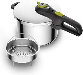Tefal Secure 5 Neo Schnellkochtopf 6L Edelstahl,