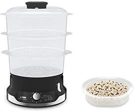 Tefal Ultracompact Dampfgarer, Stapelbares