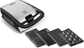 TEFAL Waffeleisen "SW854D Snack