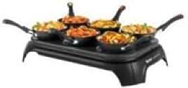 Tefal Wokparty Duo PY5828 Tischgrill mit kleinen