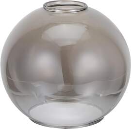 TEHAUX Rauchglas Kugel Lampenschirm Glas