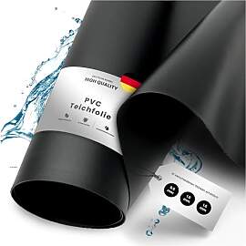 TeichVision - Premium PVC Teichfolie schwarz -