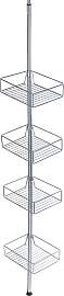 Teleskopregal WENKO "Domaso", silber