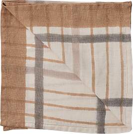 Tell Me More Ella Serviette 50x50 cm Hazelnut