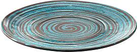 Teller APS "CANCUN, Melamin", blau,