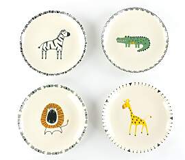 Teller-Set CREATABLE "Safari, Teller 21 cm,