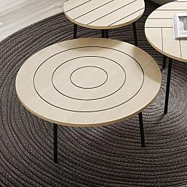 TEMAHOME Ply Beistelltisch Ø80cm