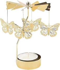 TENGWA Teelicht Karussell Schmetterlinge