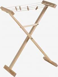 Teo Kids Wäscheleine Aus Holz Braun Natur - Sklum