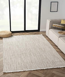 Teppich "Ava", beige (beige, weiß),
