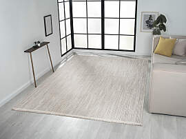 Teppich "Ava", grau (hellgrau, beige,