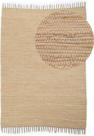 Teppich CARPETFINE "Kelim Chindi uni, auch