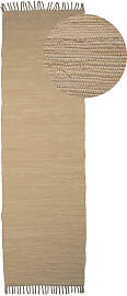 Teppich CARPETFINE "Kelim Chindi uni, auch