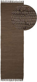 Teppich CARPETFINE "Kelim Chindi uni, auch