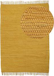Teppich CARPETFINE "Kelim Chindi uni, auch