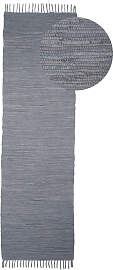 Teppich CARPETFINE "Kelim Chindi uni, auch