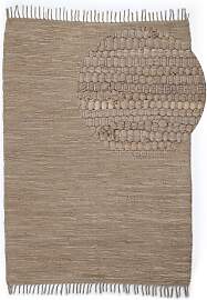 Teppich CARPETFINE "Kelim Chindi uni, auch