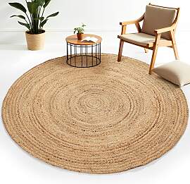 Teppich CARPETFINE "Nele Juteteppich