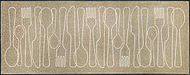 Teppich "Cutlery Symphony", bunt, B:75cm 