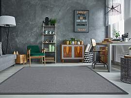 Teppich DEKOWE "Naturino Rips", grau